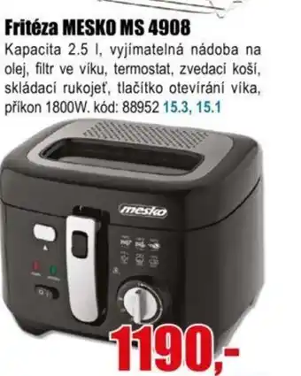 EVA Fritéza MESKO MS 4908 nabídka
