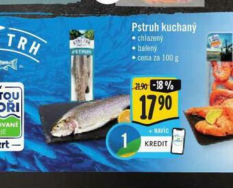 Jip Pstruh kuchaný nabídka
