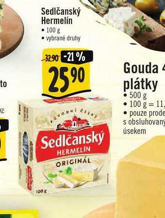 Jip Sedlčanský hermelín nabídka