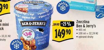 Jip Zmrzlina ben &amp; jerry´s nabídka