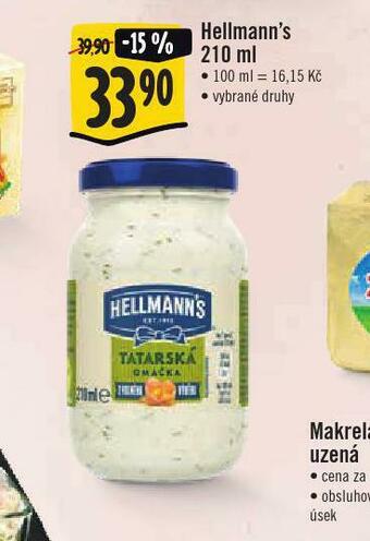 Jip Hellman´s tatarská omáčka, majonéza nabídka