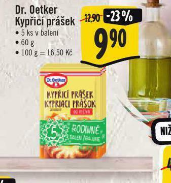 Jip Dr. oetker kypřící prášek do pedčiva nabídka