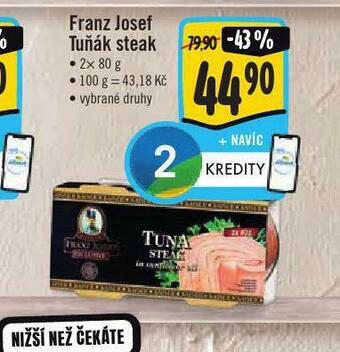 Jip Franz josef tuňák steak nabídka