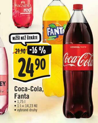 Jip Coca cola 1,75l nabídka