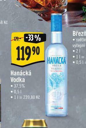 Jip Hanácká vodka nabídka