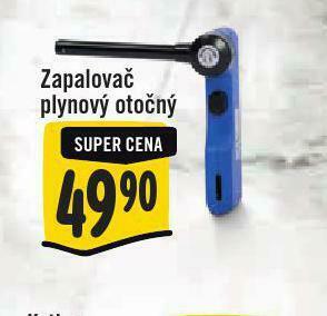 Zapalovač plynový otočný