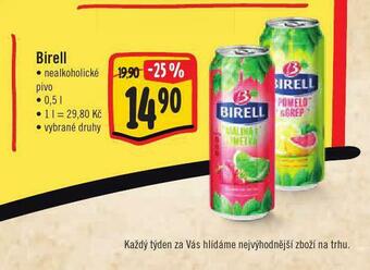 Jip Pivo birell nealko nabídka
