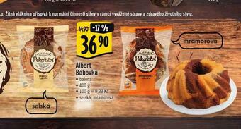 Albert Albert bábovka nabídka