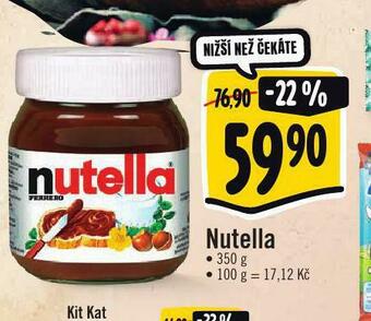 Albert Nutella nabídka