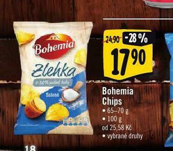 Albert Bohemia chips nabídka