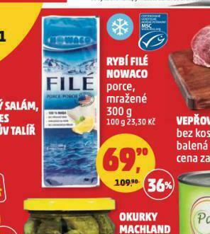 Penny Market Rybí filé nowaco nabídka