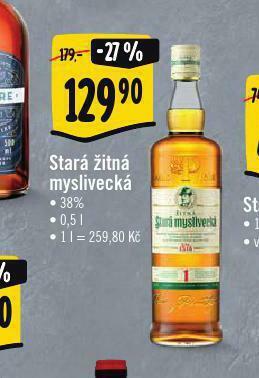 Albert Stará myslivecká žitná nabídka