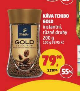 Penny Market Káva tchibo gold instantní nabídka