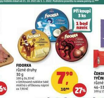 Penny Market Fidorka nabídka