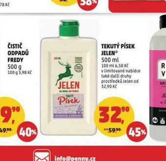 Jelen tekutý písek