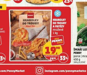 Penny Market Hranolky do trouby a fritézy nabídka