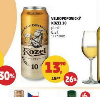 Penny Market Pivo velkopopovický kozel 10 nabídka