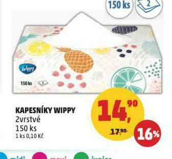 Penny Market Wippy kapesníky nabídka