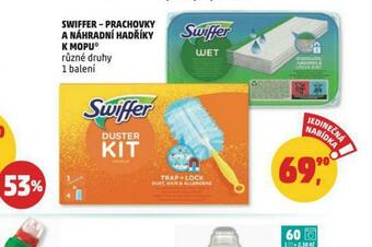 Swiffer - prachovky a náhradní hadříky k mopu