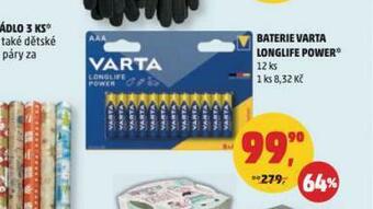 Penny Market Baterie varta longlife power nabídka