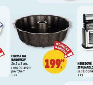 Forma na bábovku