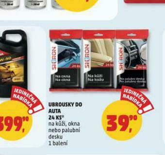 Ubrousky do auta