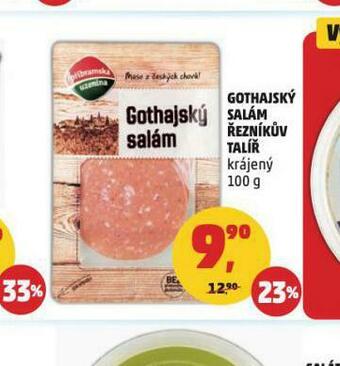 Penny Market Gothajský salám nabídka