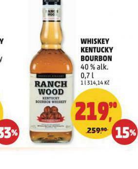 Penny Market Whiskey kentucky bourbon nabídka
