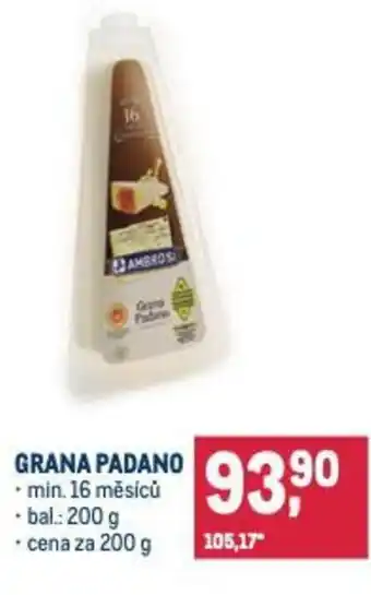 Makro GRANA PADANO nabídka