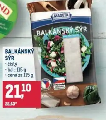 Makro BALKÁNSKÝ SÝR nabídka