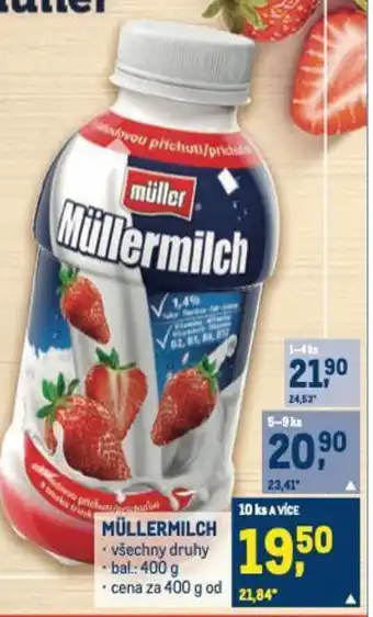 Makro MÜLLERMILCH nabídka