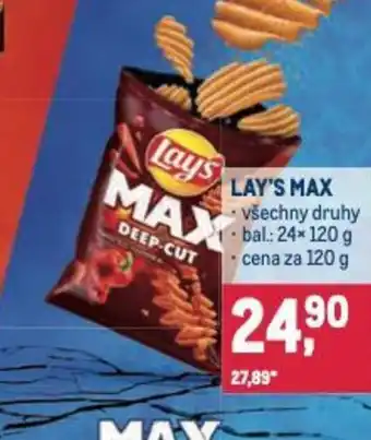 Makro LAY'S MAX nabídka