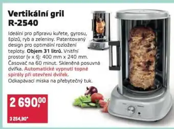 Makro Vertikální gril R-2540 nabídka