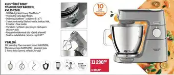 Makro KUCHYŇSKÝ ROBOT TITANIUM CHEF BAKER XL KVL85.224SI nabídka