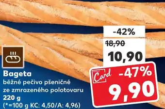 Kaufland Bageta nabídka