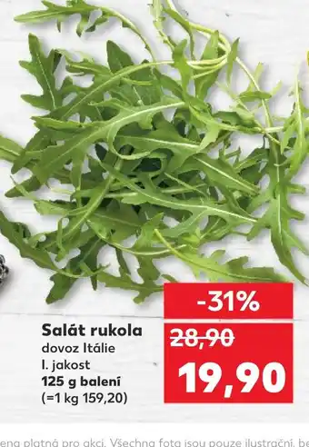 Kaufland Salát rukola nabídka