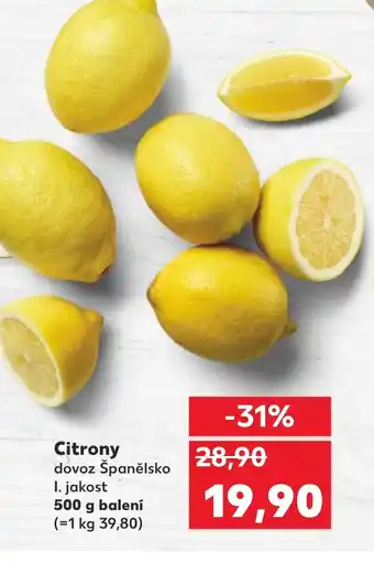 Kaufland Citrony nabídka