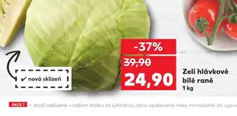 Kaufland Zeli hlávkové bílé rané nabídka