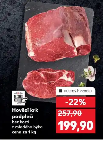 Kaufland Hovězí krk podpleči nabídka