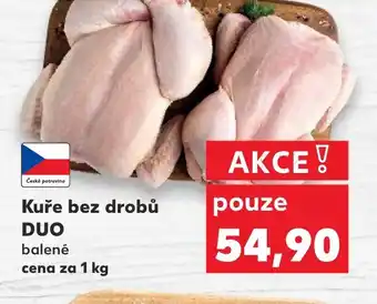 Kaufland Kuře bez drobů DUO nabídka