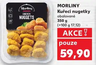 Kaufland MORLINY Kuřecí nugetky nabídka