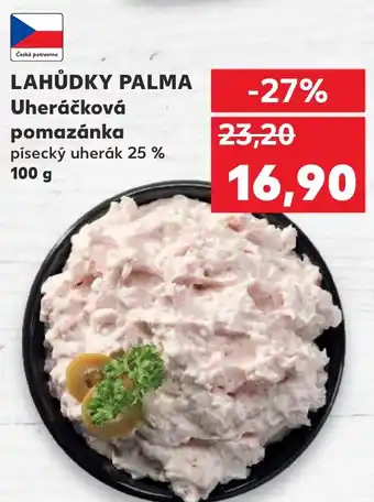 Kaufland LAHŮDKY PALMA Uheráčková pomazánka nabídka