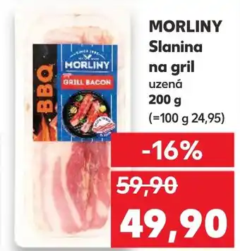 Kaufland MORLINY Slanina na gril nabídka