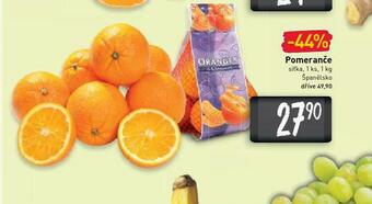 Billa Pomeranče nabídka