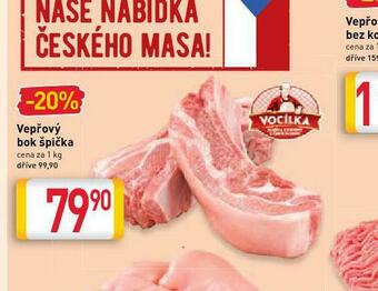 Billa Vepřový bok špička nabídka