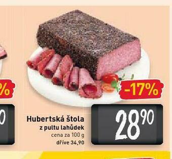 Billa Hubertská štola nabídka