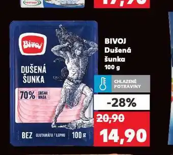 Kaufland Bivoj dušená šunka nabídka