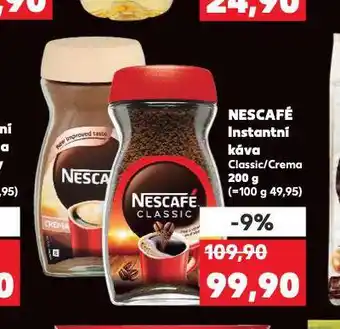 Kaufland Nescafé instantní káva nabídka