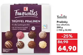 Kaufland Pralinky nabídka