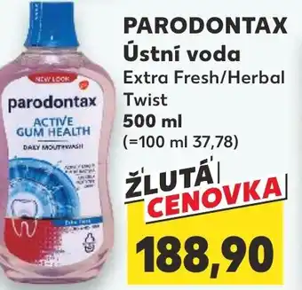 Kaufland PARODONTAX Ústní voda nabídka